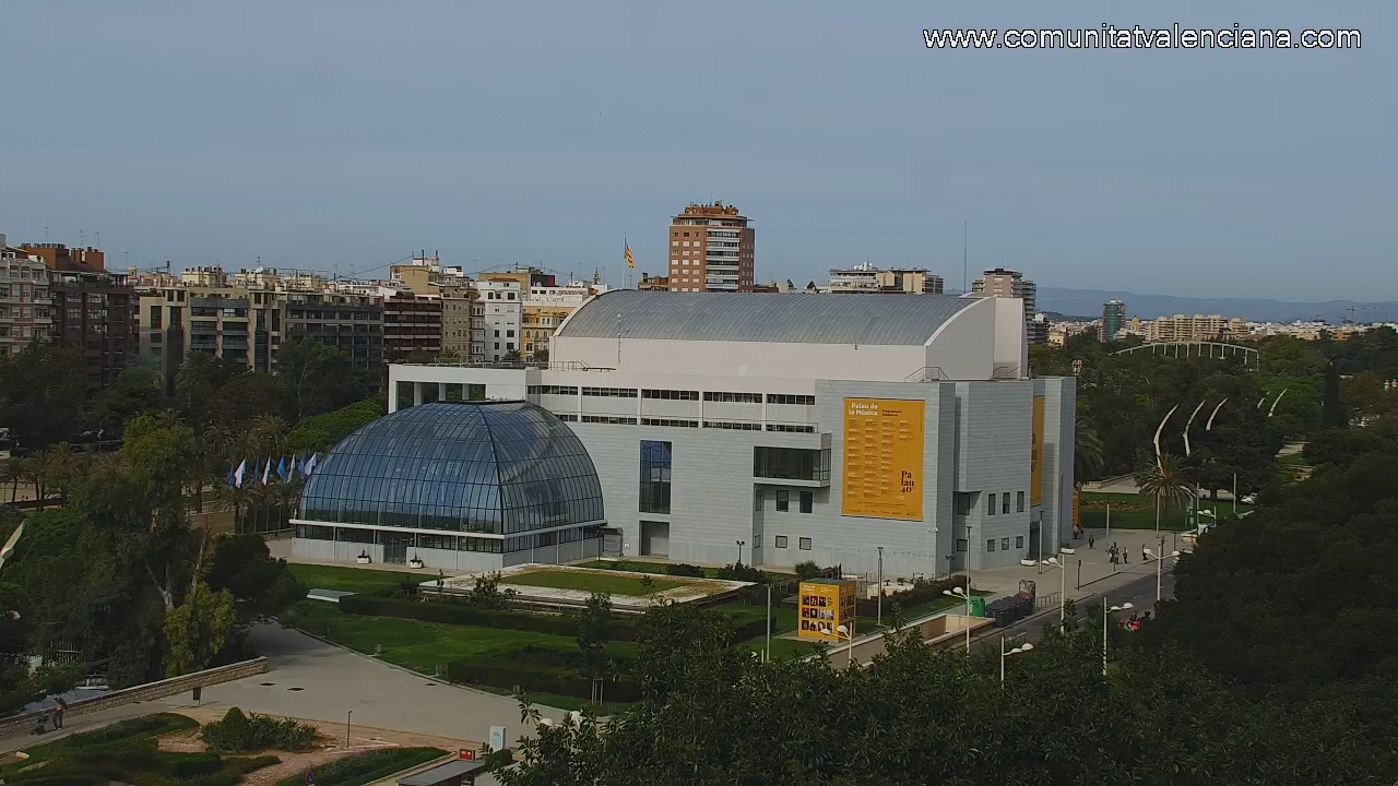 Webcam del Jardín del Turia